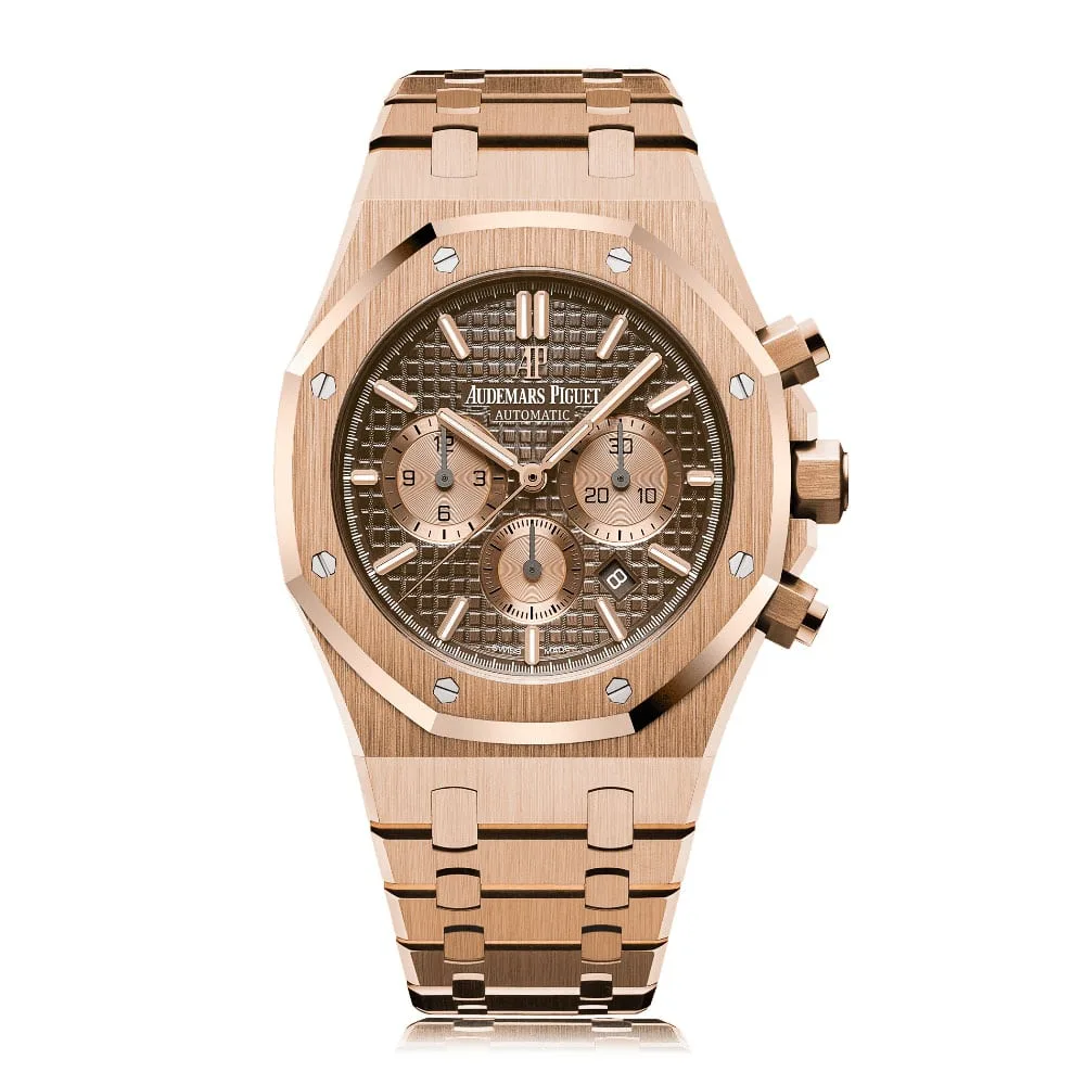 Audemars Piguet 26331OR.OO.1220OR.02 Royal Oak Rose Gold Brown Dial Watch 3 Audemars Piguet Royal Oak Automatic Rose Gold Brown Dial Mens Watch 26331OR.OO.1220OR.02