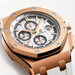 Audemars Piguet 26408OR.OO.A010CA.01.99 Royal Oak Offshore 18K Rose Gold (Byblos Edition) 8 audemars piguet watch