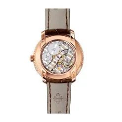 Patek Philippe Complications Mother of Pearl Dial Taupe Leather Ladies Watch 4968R-001 8 Patek Philippe Complications Mother of Pearl Dial Taupe Leather Ladies Watch