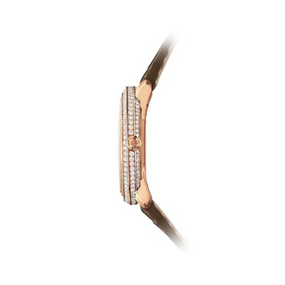 Patek Philippe Complications Mother of Pearl Dial Taupe Leather Ladies Watch 4968R-001 5 Patek Philippe Complications Mother of Pearl Dial Taupe Leather Ladies Watch