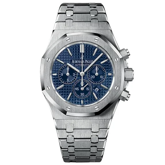 Audemars Piguet Royal Oak Chronograph Blue Dial 41mm Stainless Steel Watch 26320ST.OO.1220ST.03 3 Audemars Piguet Royal Oak Chronograph Blue Dial 41mm Stainless Steel Watch 26320ST.OO.1220ST.03