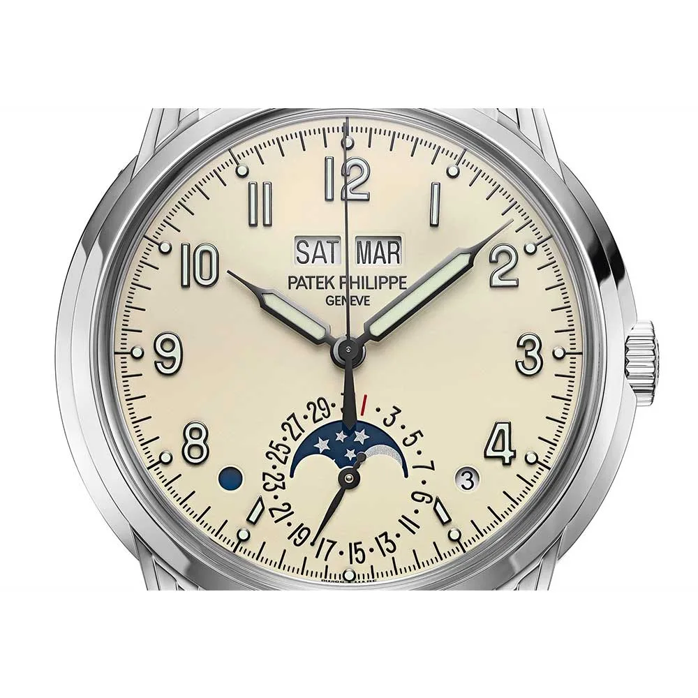 Patek Philippe 5320G-001 Grand Complication Cream Dial Mens 18 Carat White Gold Watch