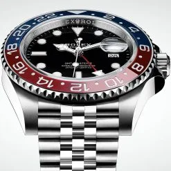 Rolex GMT 126710BLRO Master II Black Dial Stainless Steel Men’s Watch