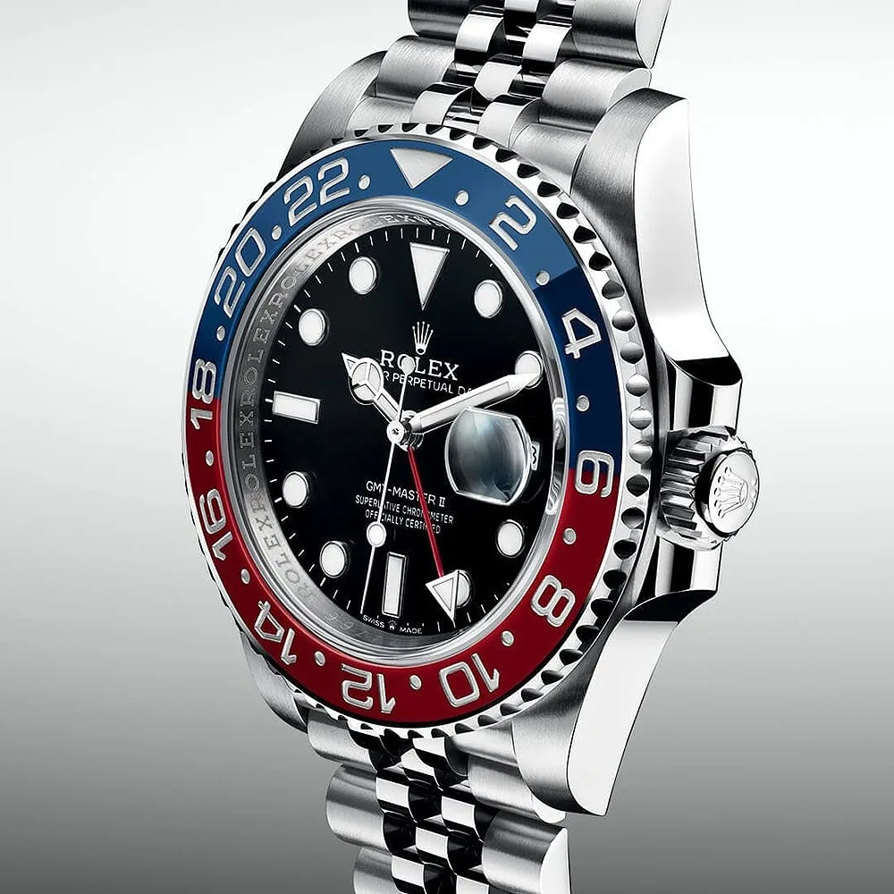 Rolex GMT 126710BLRO Master II Black Dial Stainless Steel Men’s Watch