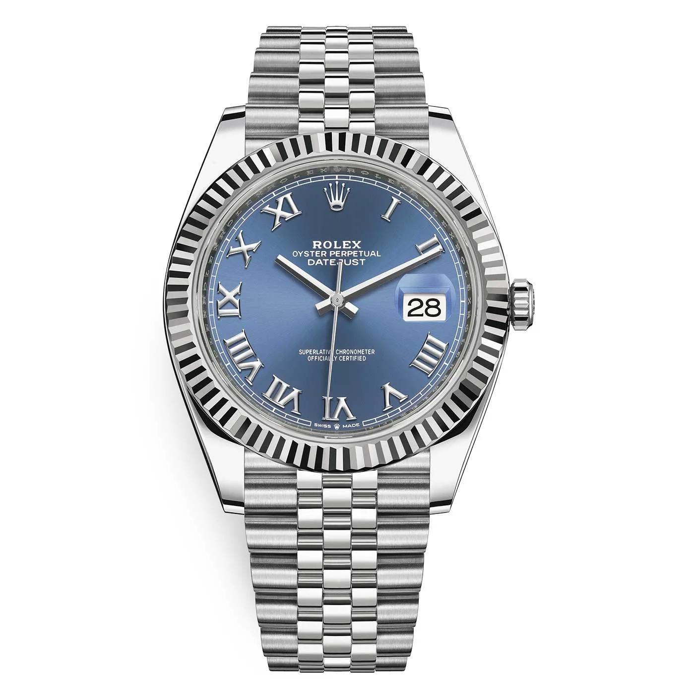 Rolex Datejust 126334 Blue Roman Jubilee 41mm Stainless Steel Mens Watch 3 Rolex Datejust 126334