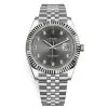 Rolex Datejust 126334 Dark Rhodium Diamond Jubilee 41mm Stainless Steel Watch 2 Rolex Datejust 126334 Dark Rhodium
