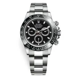 Rolex Cosmograph Daytona 116500LN Black Dial Stainless Steel Mens Watch
