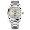 Rolex Day-Date 228206 Silver Index 40mm Platinum Mens Watch 2 Rolex Day-Date 228206 Silver Index 40mm Platinum Mens Watch