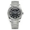 Rolex Day-Date 228239 Black Baguette Dial 40mm White Gold Mens Watch 2 Rolex Day-Date 228239 Black Baguette Dial 40mm White Gold Mens Watch