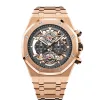 Audemars Piguet 26347OR.OO.1205OR.01 Royal Oak Tourbillon Chronograph Openworked Rose Gold Watch 1 AUDEMARS PIGUET ROYAL OAK TOURBILLON CHRONOGRAPH OPENWORKED