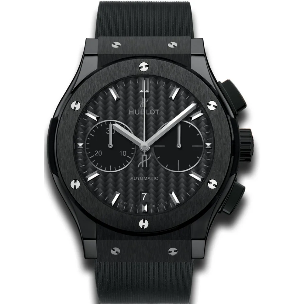 Hublot Classic Fusion Chronograph 45mm Mens Watch 521.cm.1771.rx Black Magic 3 Hublot Classic Fusion Chronograph 45mm Mens Watch