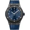 Hublot Classic Fusion Automatic 38mm Midsize Watch 565.cm.7170.lr Ceramic Blue 1 Hublot Classic Fusion Automatic 38mm Midsize Watch