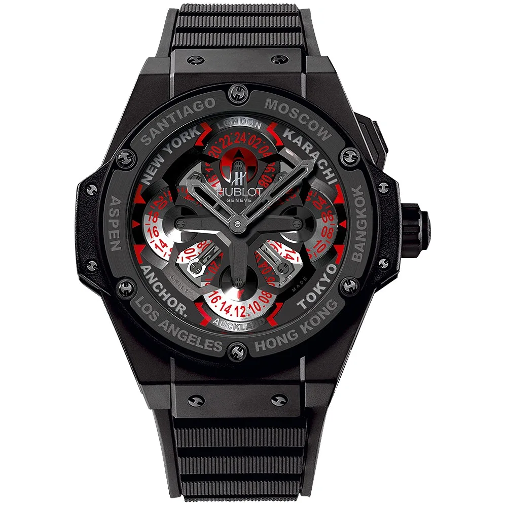 Hublot King Power UNICO GMT 48mm Mens Watch 771.ci.1170.rx 3 Hublot King Power UNICO GMT 48mm Mens Watch