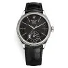 Rolex Cellini 50529 Black Dial Leather Strap Dual Time 39mm Mens Watch 1 Rolex Cellini 50529 Black Dial
