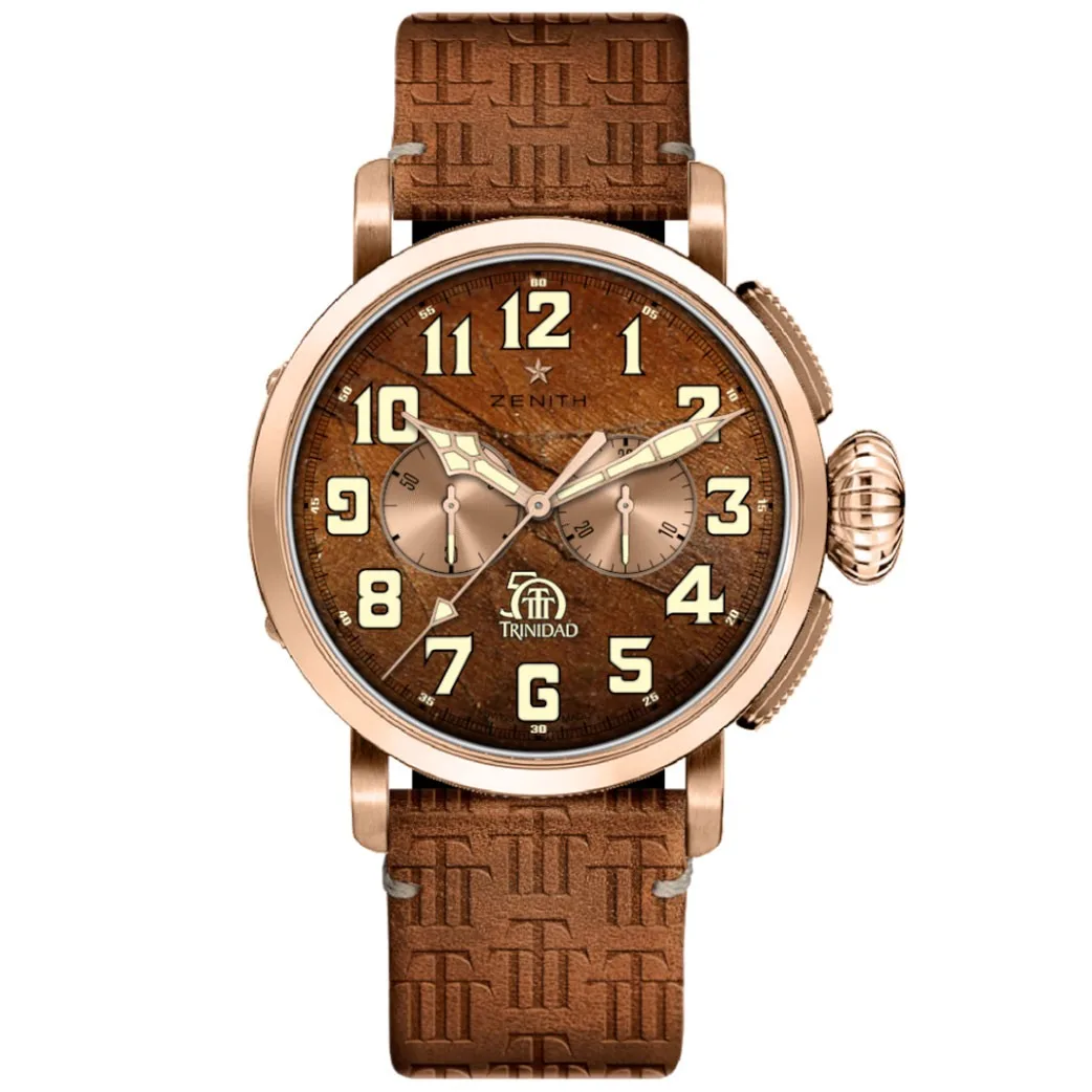 Zenith Pilot Type 20 Chronograph Trinidad 50th Anniversary Edition Watch 18.2430.4069/77.C811