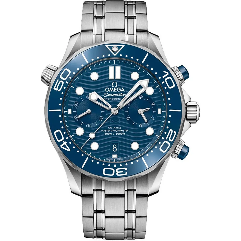 Omega Seamaster Diver 300m Co-Axial Master Chronometer Chronograph Watch 210.30.44.51.03.001 3 Omega Seamaster Diver 300m Co-Axial Master Chronometer Chronograph Watch