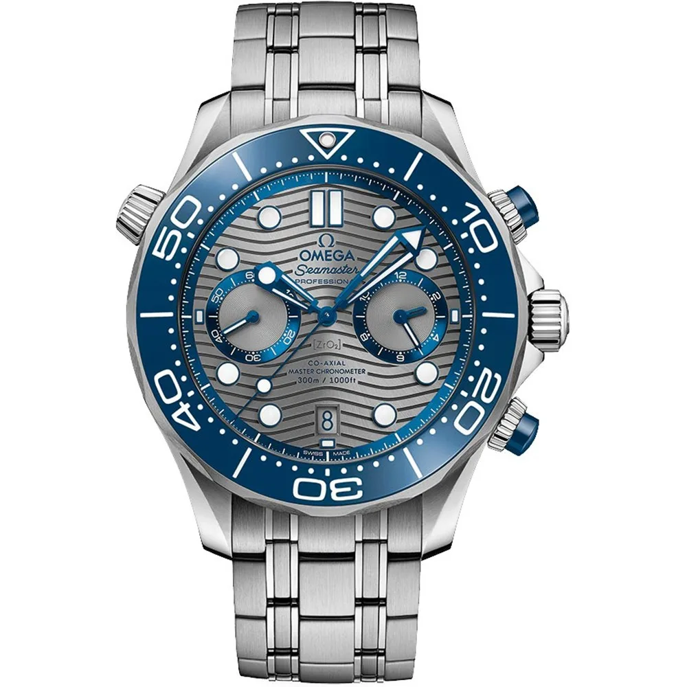 Omega Seamaster Diver 300m Co-Axial Master Chronometer Chronograph Watch 210.30.44.51.06.001 3 Omega Seamaster Diver 300m Co-Axial Master Chronometer Chronograph Watch