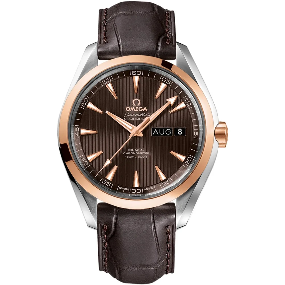 Omega Aqua Terra Annual Calendar Watch 231.23.43.22.06.002 3 Omega Aqua Terra Annual Calendar Watch