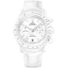Omega Speedmaster Moonwatch Co-Axial Chronograph Midsize Watch 311.93.44.51.04.002 WHITE SIDE OF THE MOON 2 Omega Speedmaster Moonwatch Co-Axial Chronograph Midsize Watch