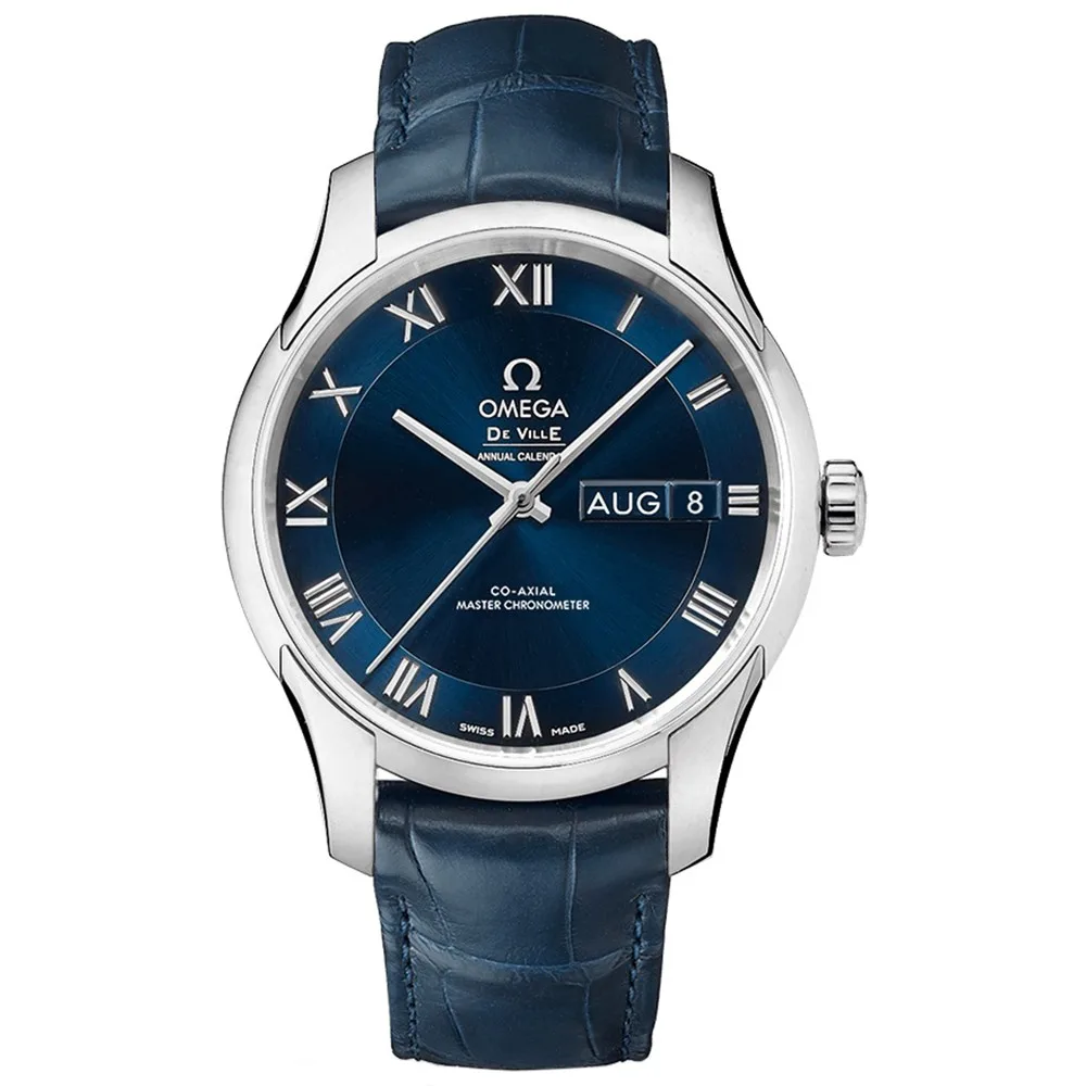 Omega De Ville Hour Vision Annual Calendar Co-Axial Master Chronometer Watch 433.13.41.22.03.001 3 Omega De Ville Hour Vision Annual Calendar Co-Axial Master Chronometer Watch