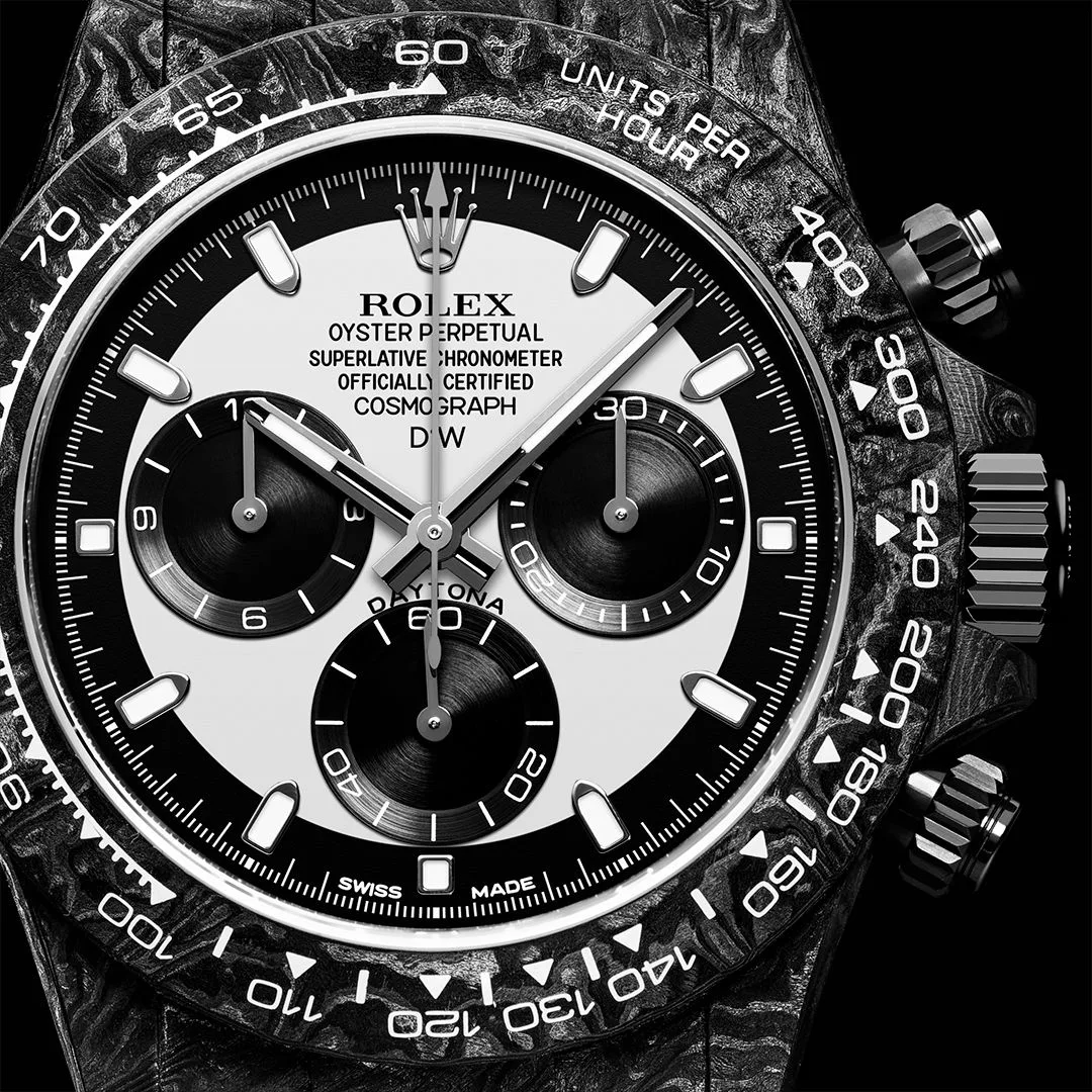 Rolex Carbon Cosmograph Daytona Cream Dial 4130cr