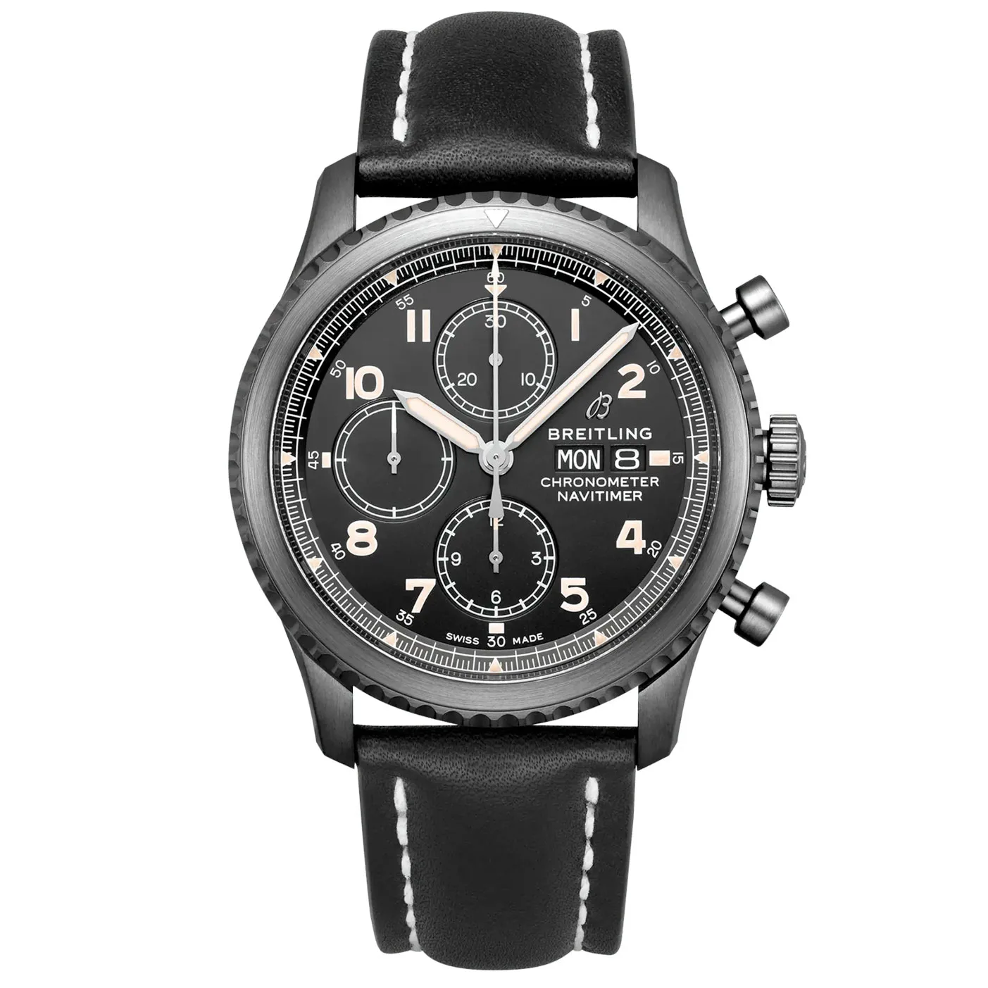Breitling M13314101B1X1 Aviator 8 Chronograph 43mm Watch 3 Breitling M13314101B1X1 Aviator 8 Chronograph 43mm Watch