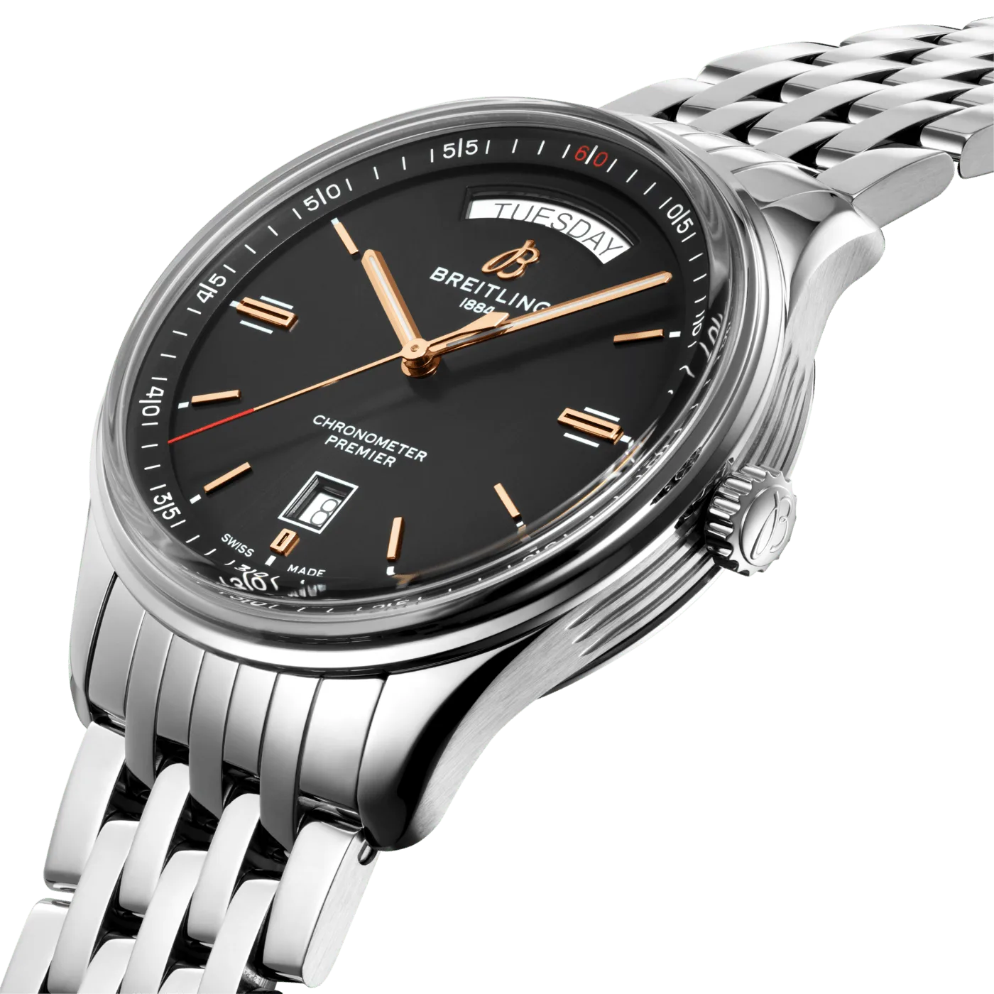 Breitling A45340241B1A1 Premier Automatic Day Date 40mm Watch 4 Breitling A45340241B1A1 Premier Automatic Day Date 40mm Watch
