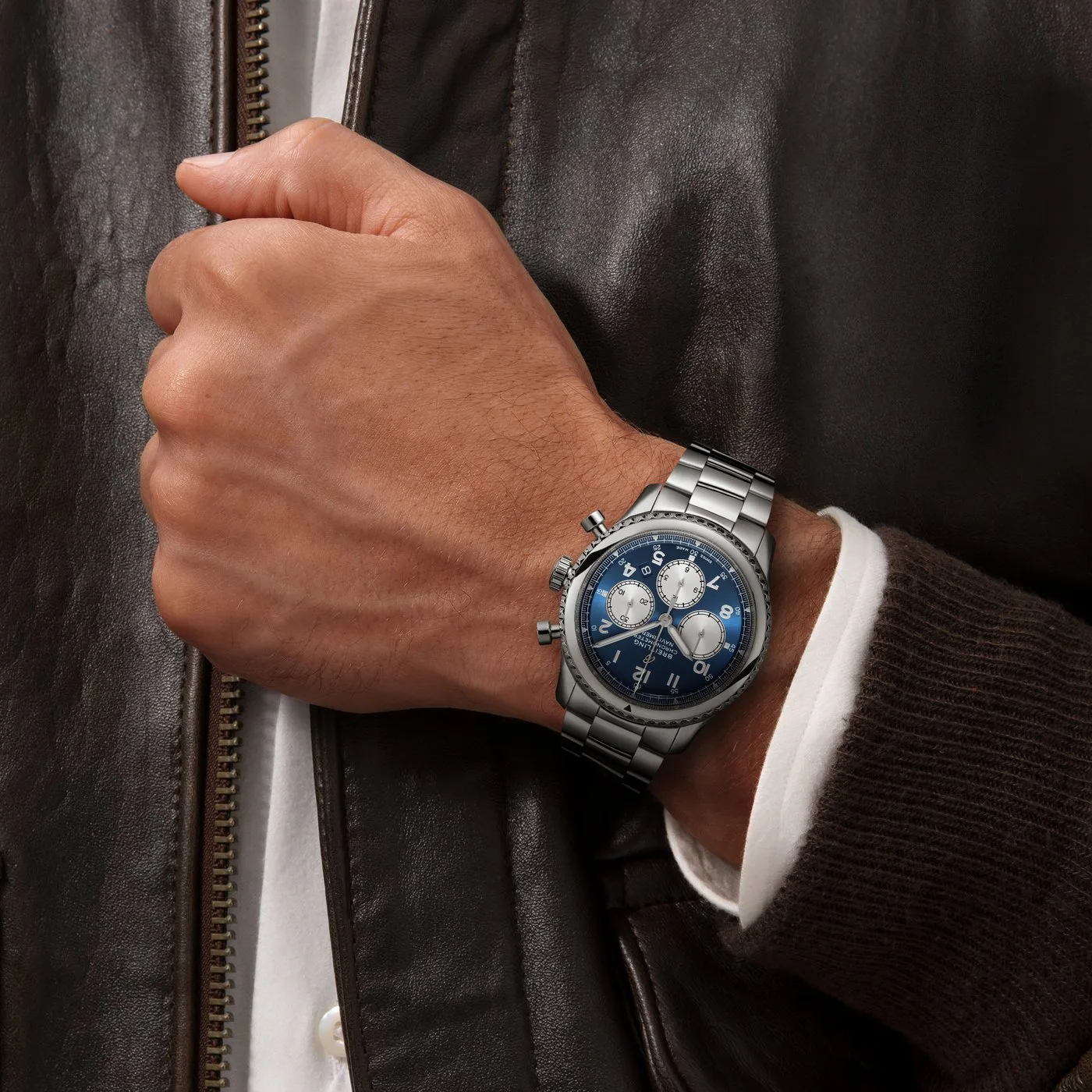Breitling AB0117131C1A1 Aviator 8 B01 Chronograph 43mm Watch 6 Breitling AB0117131C1A1 Aviator 8 B01 Chronograph 43mm Watch