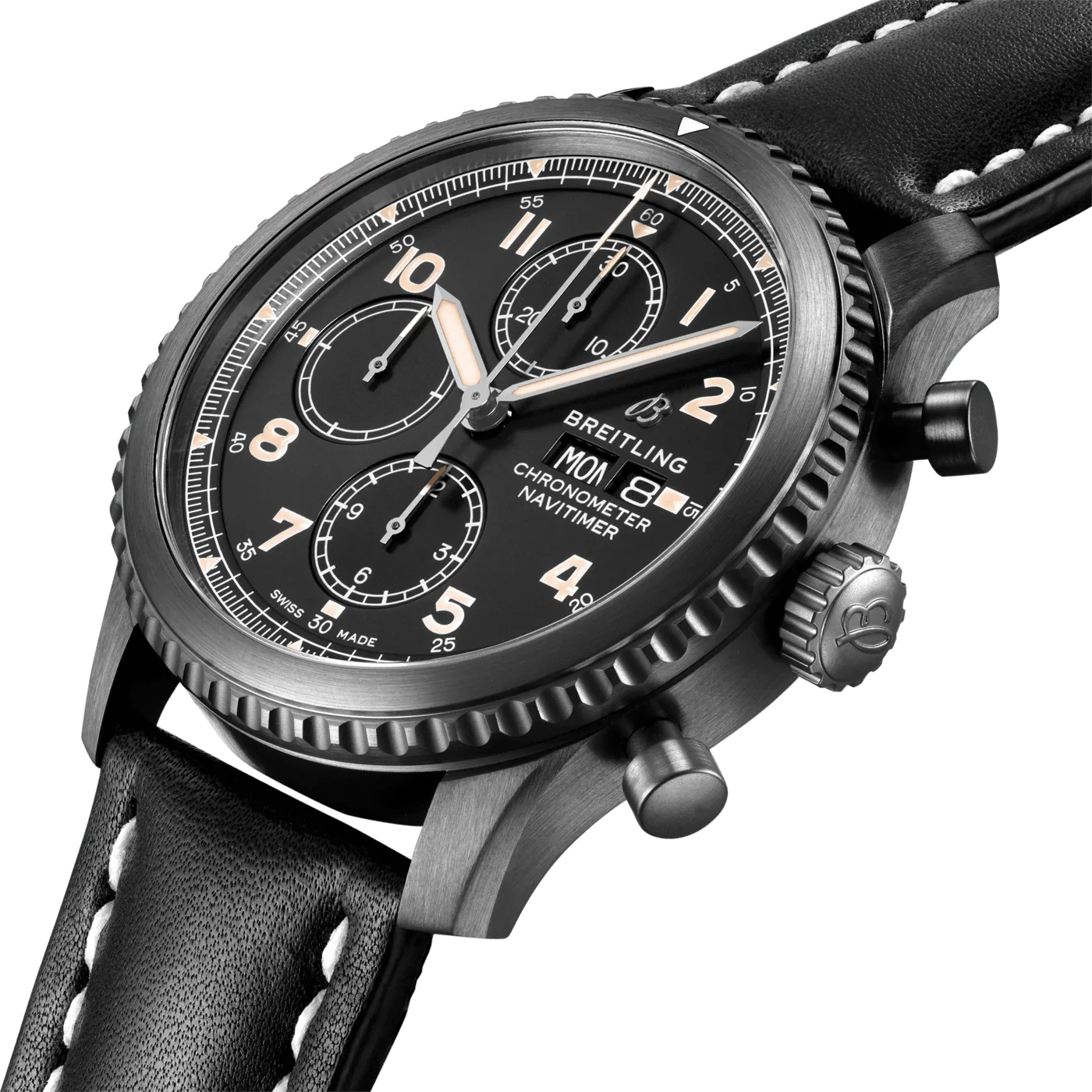 Breitling M13314101B1X1 Aviator 8 Chronograph 43mm Watch 4 Breitling M13314101B1X1 Aviator 8 Chronograph 43mm Watch