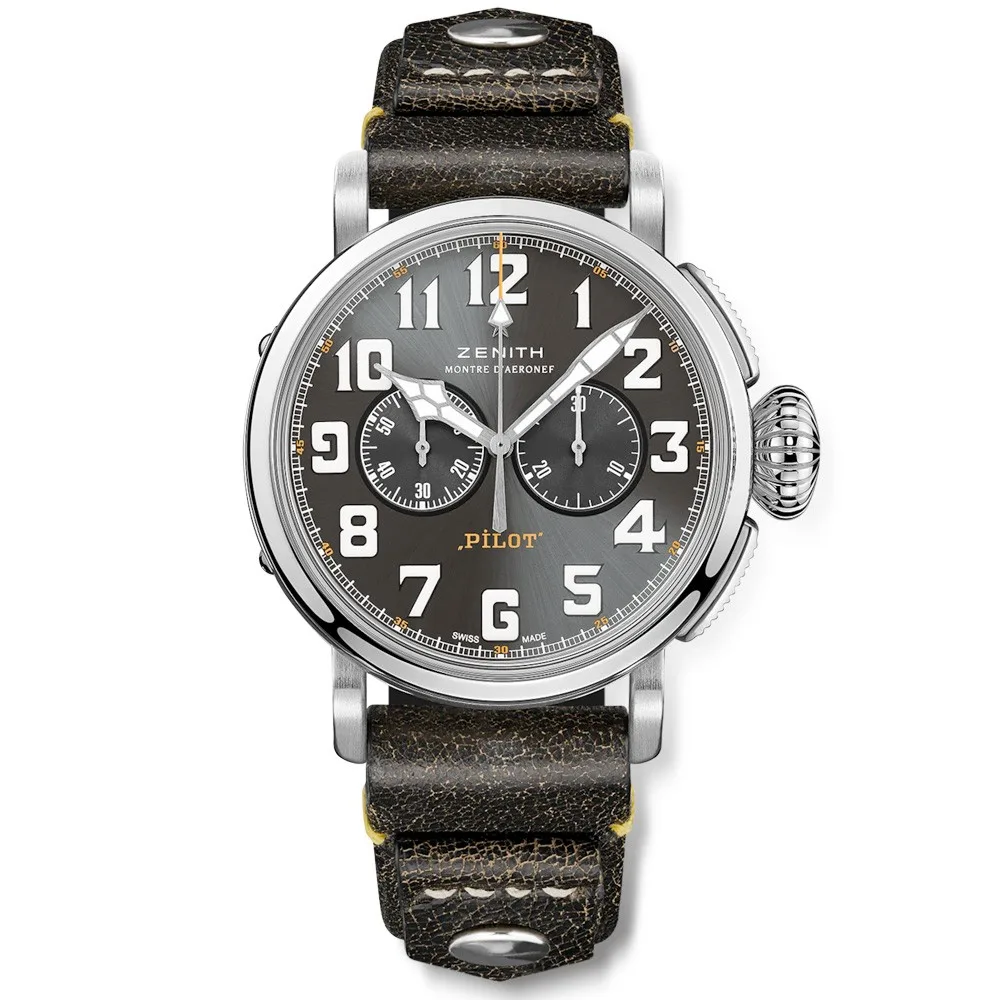 Zenith 03.2434.4069/20.I010 Rescue Pilot Type 20 Chronograph Watch 3 Zenith 03.2434.4069/20.I010 Rescue Pilot Type 20 Chronograph Watch