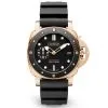 Panerai PAM01164 Submersible Goldtech Automatic Black Dial Men's Watch 2 Panerai PAM01164 Submersible Goldtech Automatic Black Dial Men's Watch
