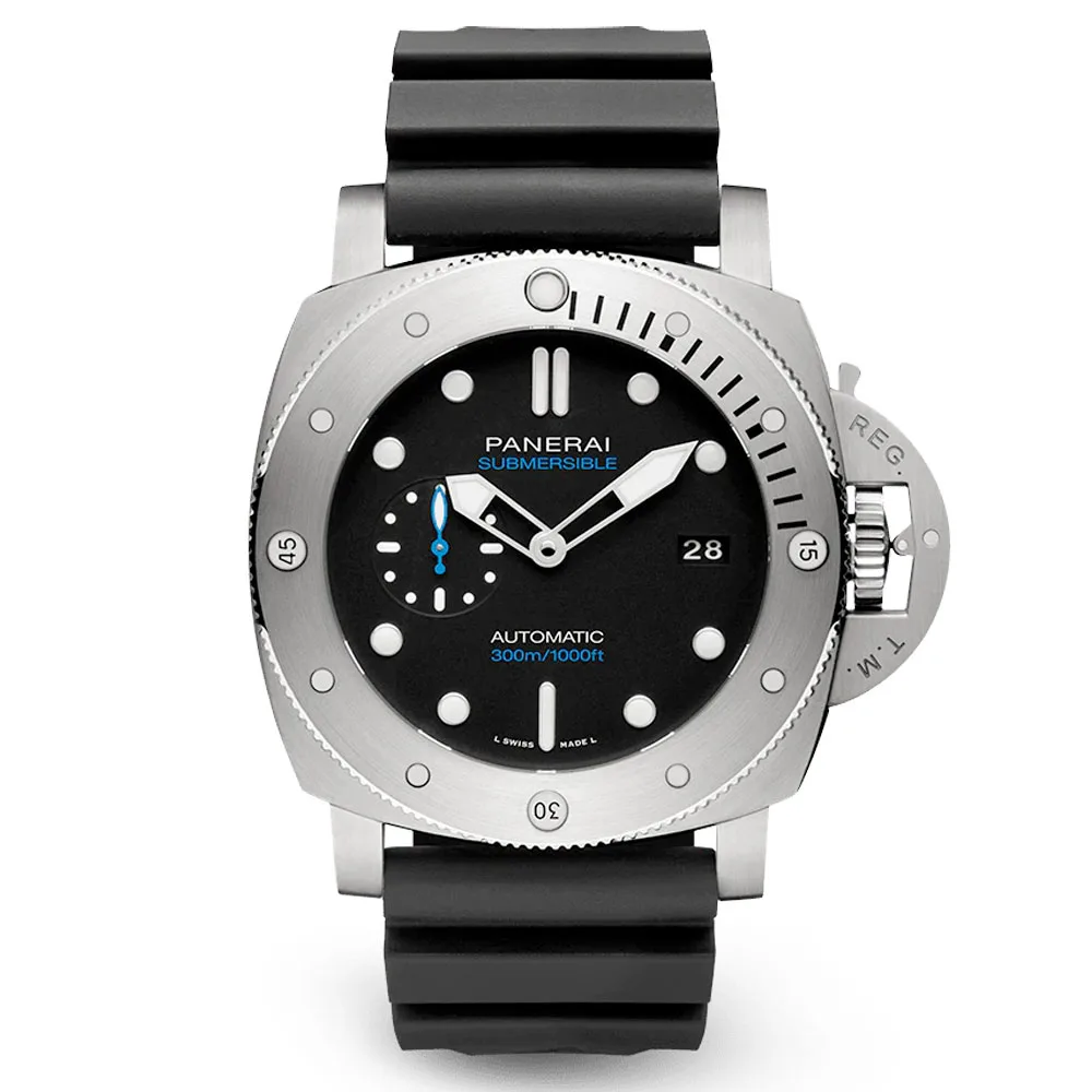 Panerai PAM01305 Luminor Submersible 1950 Automatic Titanium Men's Rubber Watch 3 Panerai PAM01305 Luminor Submersible 1950 Automatic Titanium Men's Rubber Watch