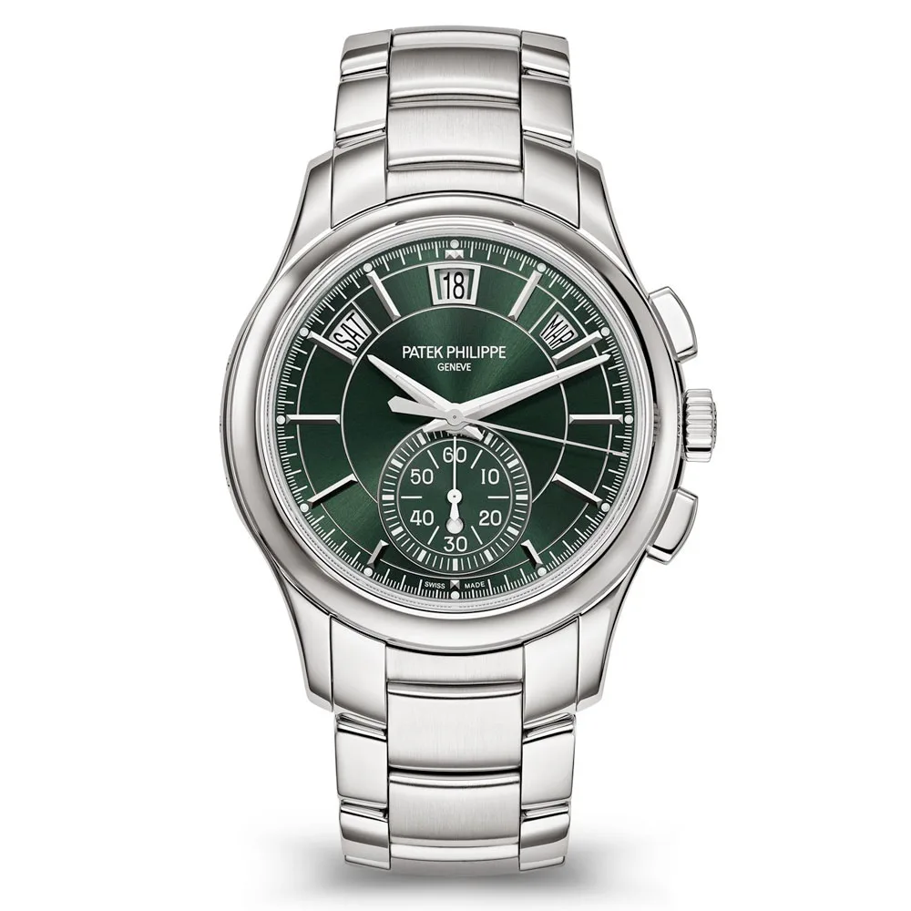 Patek Philippe 5905/1A-001 Complications Chronograph Automatic Green Dial Men's Watch 3 Patek Philippe 5905/1A-001 Complications
