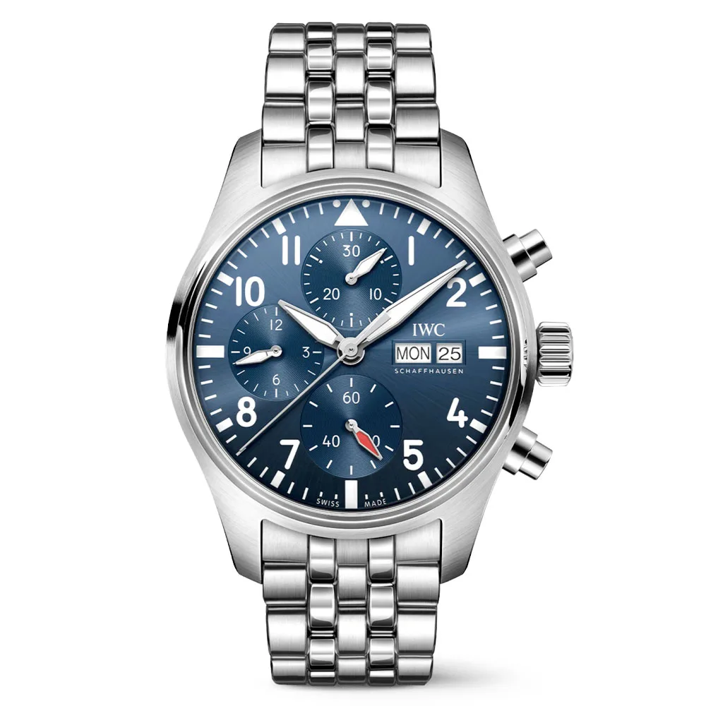 IWC Pilot IW388102 Chronograph 41 Automatic Blue Dial Men's Watch 3 IWC Pilot IW388102 Chronograph 41 Automatic Blue Dial Men's Watch