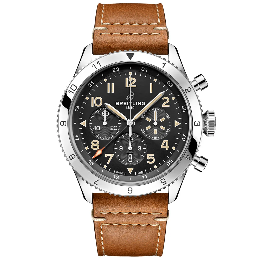 Breitling AB04453A1B1X1 Super AVI B04 Chronograph GMT 46 Tribute Men's Watch 3 Breitling AB04453A1B1X1 Super AVI B04