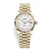Rolex Datejust 278278 MOP Diamond President 31mm Yellow Gold Ladies Watch