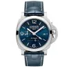Panerai PAM00986 Luminor 1950 44mm 3 Days GMT 10 Days Blue Dial Stainless Steel Watch 2 Panerai PAM00986 Luminor 1950 44mm 3 Days GMT 10 Days Blue Dial Stainless Steel Watch