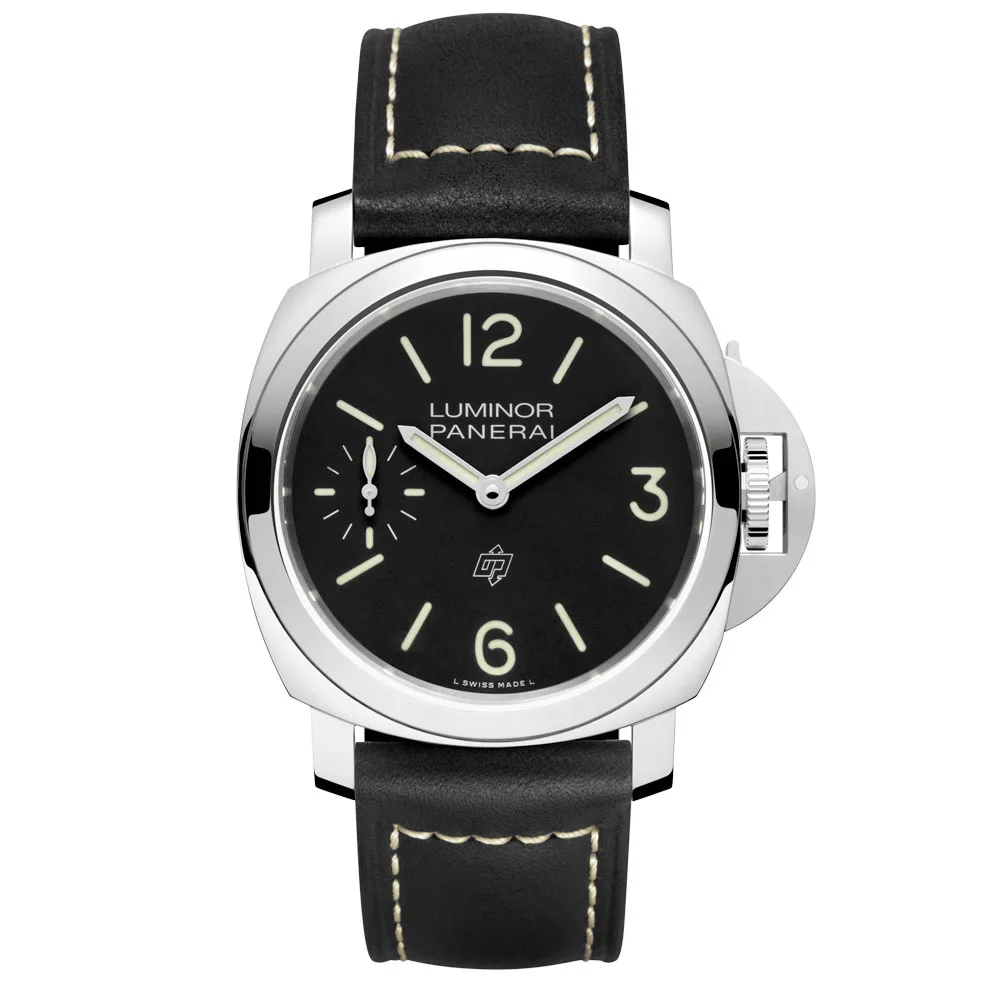 Panerai PAM01084 Luminor Logo 3 Days Black Dial 44 mm Stainless Steel Watch 3 Panerai PAM01084 Luminor Logo 3 Days Black Dial 44 mm Stainless Steel Watch