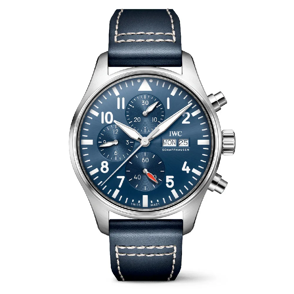 IWC IW378003 Pilot Chronograph Blue DIal Stainless Steel Watch 3 IWC IW378003 Pilot Chronograph Blue DIal Stainless Steel Watch