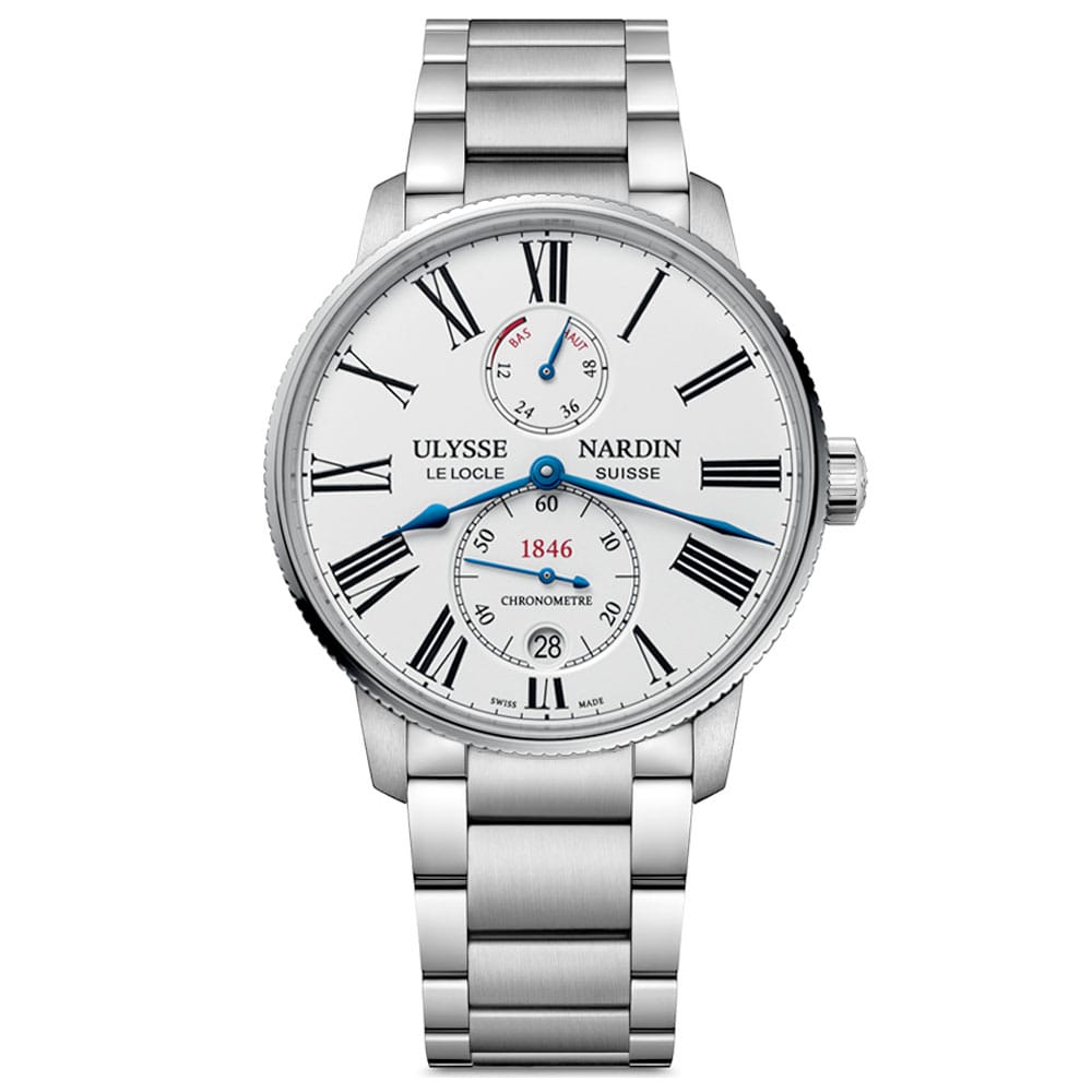 Ulysse Nardin 1183-310-7m/40 Marine Chronometer Torpilleur 42mm Men's Watch 3 Ulysse Nardin 1183-310-7m/40 Marine Chronometer Torpilleur 42mm Men's Watch
