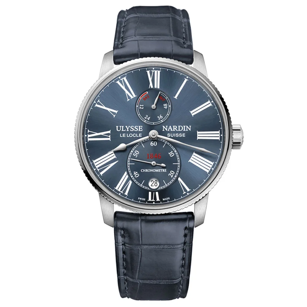 Ulysse Nardin 1183-310/43 Marine Chronometer Torpilleur 42mm Men's Watch 3 Ulysse Nardin 1183-310/43 Marine Chronometer Torpilleur 42mm Men's Watch