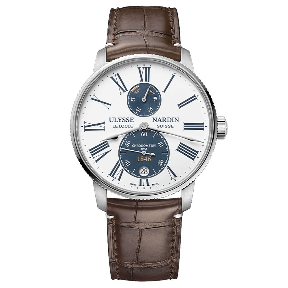 Ulysse Nardin 1183-310le-0a-175/1a PANDA Marine Chronometer Torpilleur 42mm Mens Watch 3 Ulysse Nardin 1183-310le-0a-175/1a PANDA Marine Chronometer Torpilleur 42mm Mens Watch