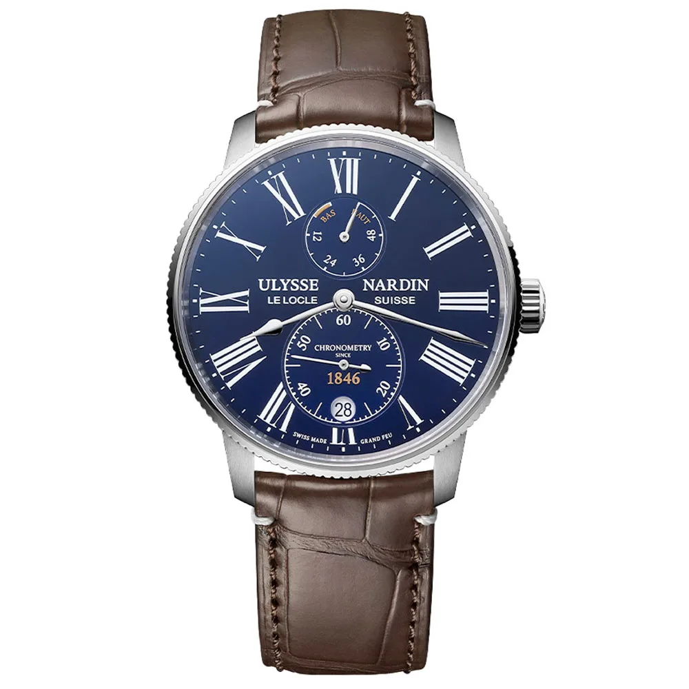 Ulysse Nardin 1183-310LE-3ae-175/1a Marine Chronometer Torpilleur 42mm Men's Watch 3 Ulysse Nardin 1183-310LE-3ae-175/1a Marine Chronometer Torpilleur 42mm Men's Watch