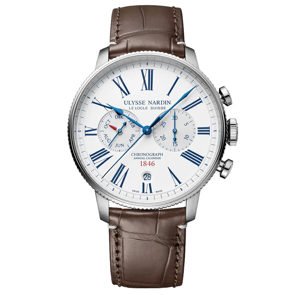Ulysse Nardin 1533-320le-0a-175/1a Marine Torpilleur Annual Chronograph 44mm Men's Watch 3 Ulysse Nardin 1533-320le-0a-175/1a Marine Torpilleur Annual Chronograph 44mm Men's Watch