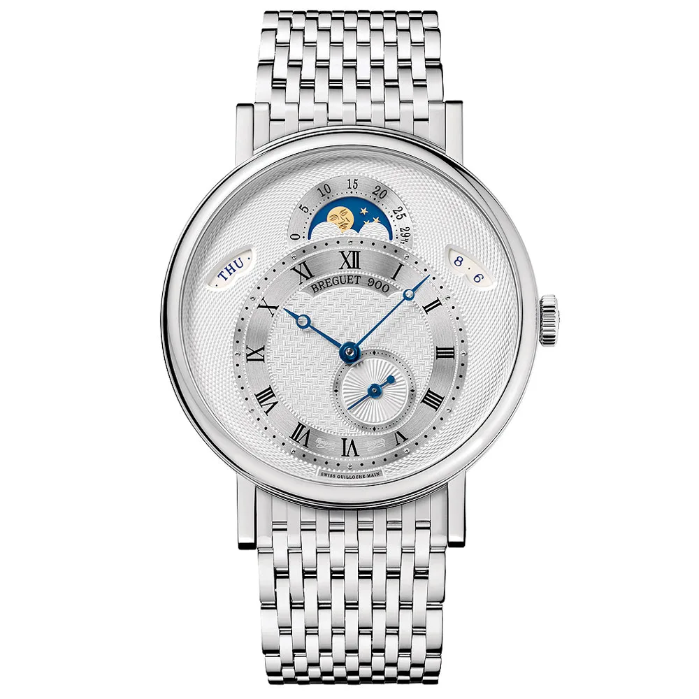 Breguet 7337bb/1e/bv0 Classique Day Date Moonphase Mens Watch 3 Breguet 7337bb/1e/bv0 Classique Day Date Moonphase Mens Watch