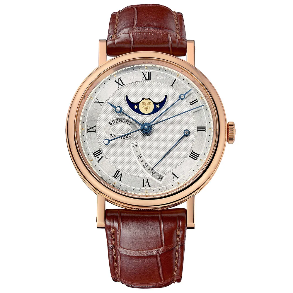Breguet 7787br/12/9v6 Classique Moonphase Power Reserve 39mm Mens Watch 3 Breguet 7787br/12/9v6 Classique Moonphase Power Reserve 39mm Mens Watch