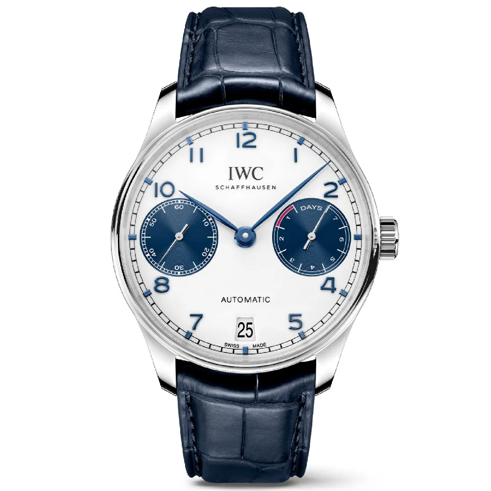IWC IW500715 Portugieser Blue Dial Stainless Steel Watch 3 IWC IW500715 Portugieser Blue Dial Stainless Steel Watch
