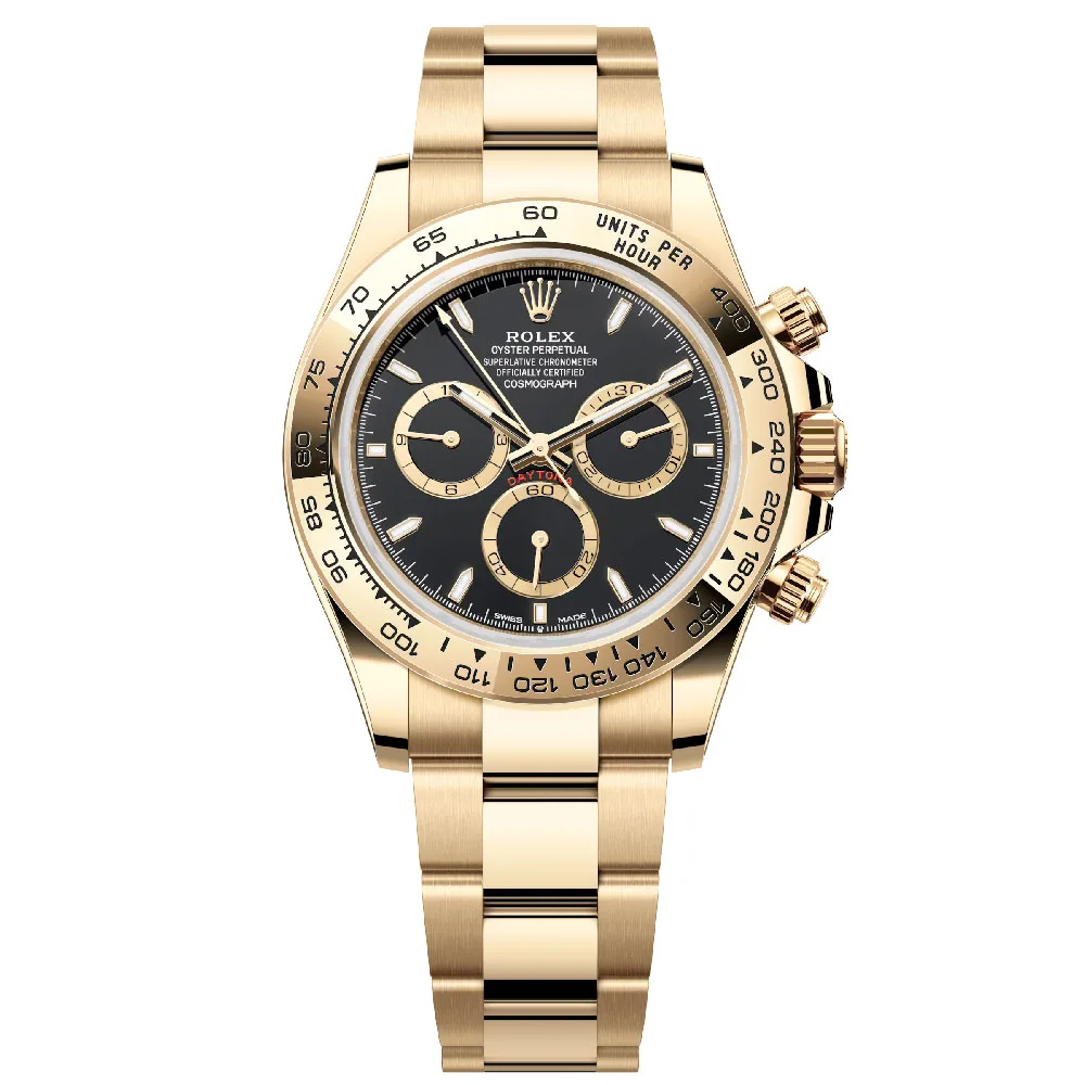 Rolex 126508-0004 Cosmograph Daytona Black Dial Yellow Gold Watch 3 Rolex 126508-0004 Cosmograph Daytona Black Dial Yellow Gold Watch