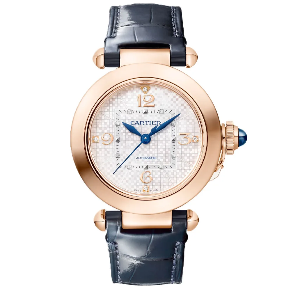 Cartier WGPA0027 Pasha Automatic 35mm Ladies Watch 3 Cartier WGPA0027 Pasha Automatic 35mm Ladies Watch