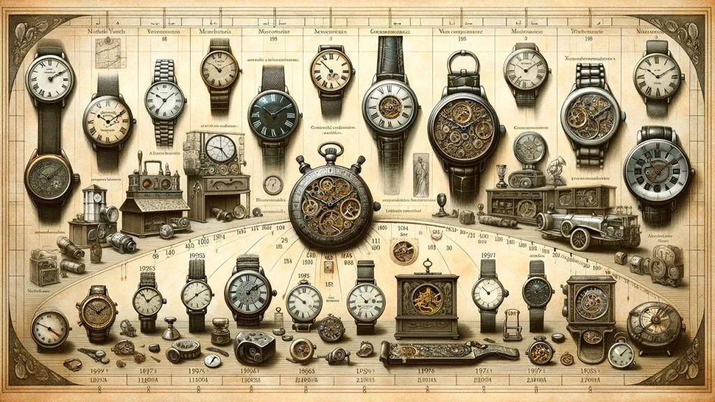 When were wrist watches invented